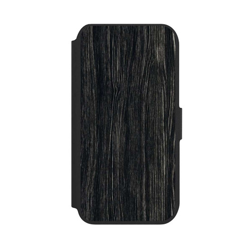 Apple iPhone 7 NIVOflip Dunkle Holzstruktur