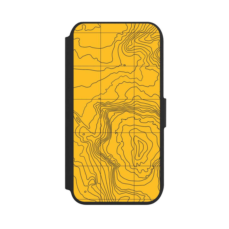 iPhone 7 NIVOflip Berg gelbe Linien
