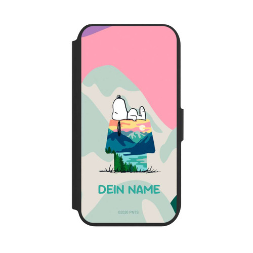 Apple iPhone 7 NIVOflip Snoopy Outdoor Personalisierbar