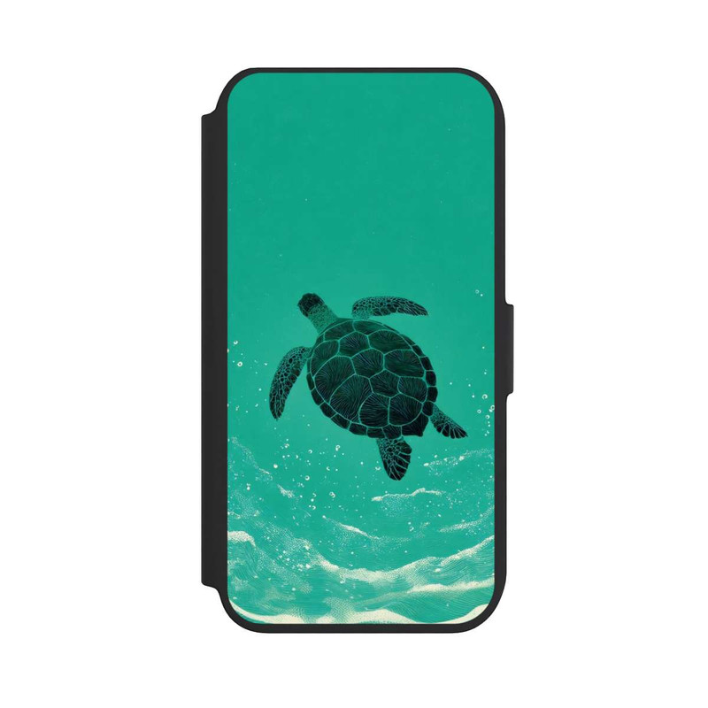 iPhone 7 NIVOflip Turtle in the Ocean with AI