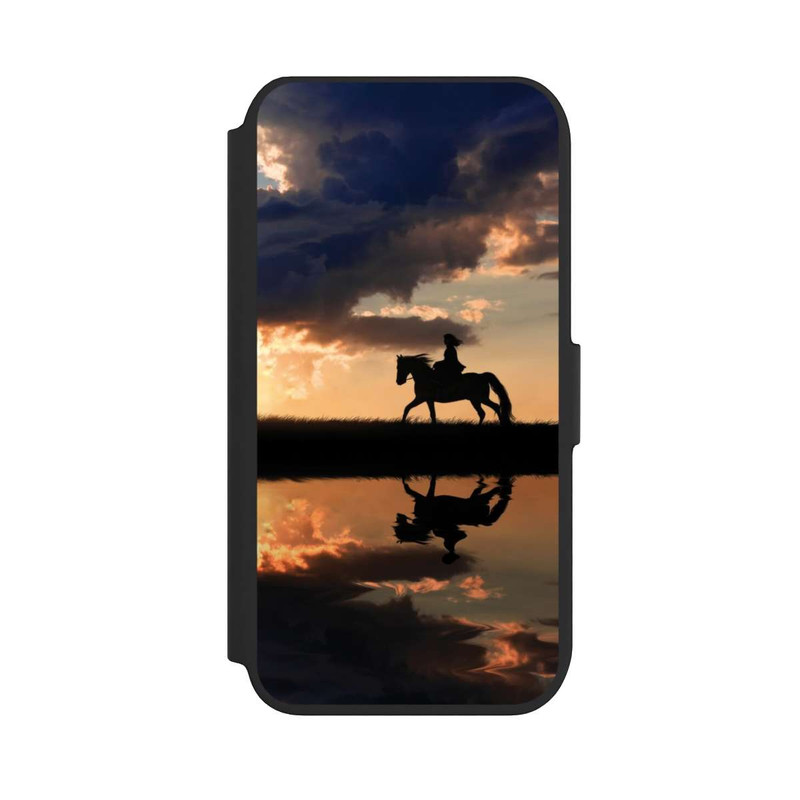 iPhone 8 NIVOflip Ausritt im Sonnenuntergang