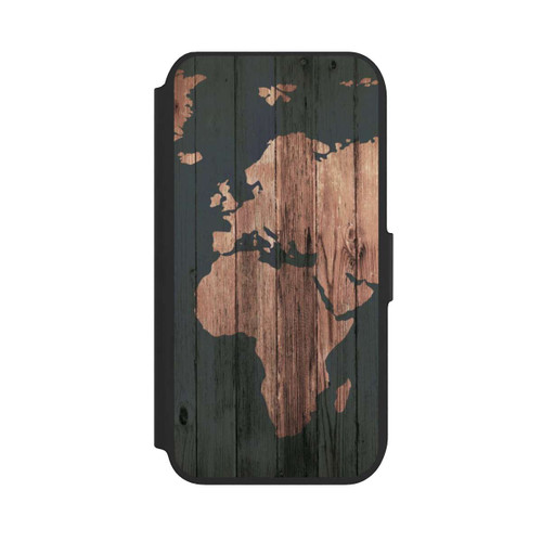 Apple iPhone 8 NIVOflip Wooden World Map