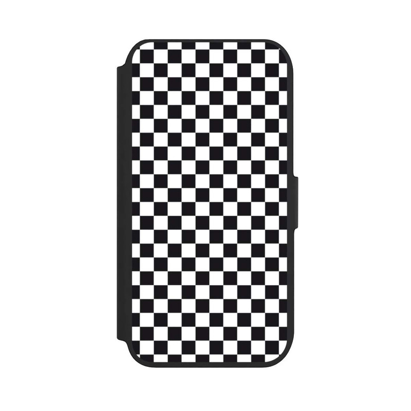 iPhone 8 NIVOflip Ska  - schwarz & weiß