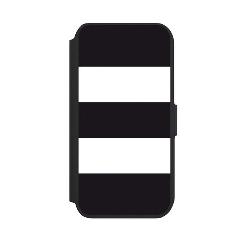Apple iPhone 8 NIVOflip Stripes - Black &amp; White
