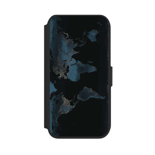 Apple iPhone 8 NIVOflip Carte du Monde Nuit