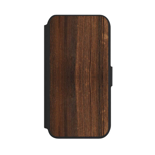 Apple iPhone 8 NIVOflip Nußbaum Holzlook