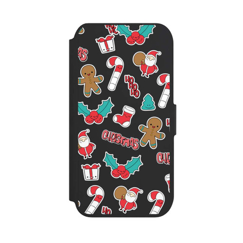 Apple iPhone 8 NIVOflip Christmas Pattern transparent