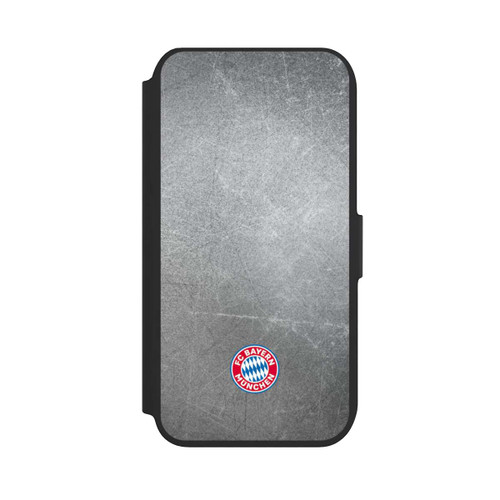 Apple iPhone 8 NIVOflip Logo FCB Classique Petit - Coloré sur Fond Métallique