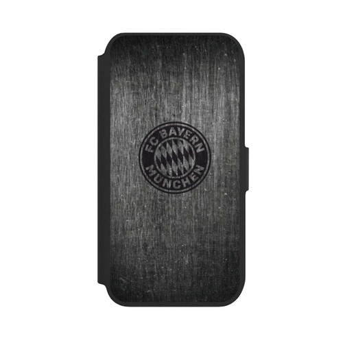 Apple iPhone 8 NIVOflip Metalllook FCB Logo einfarbig