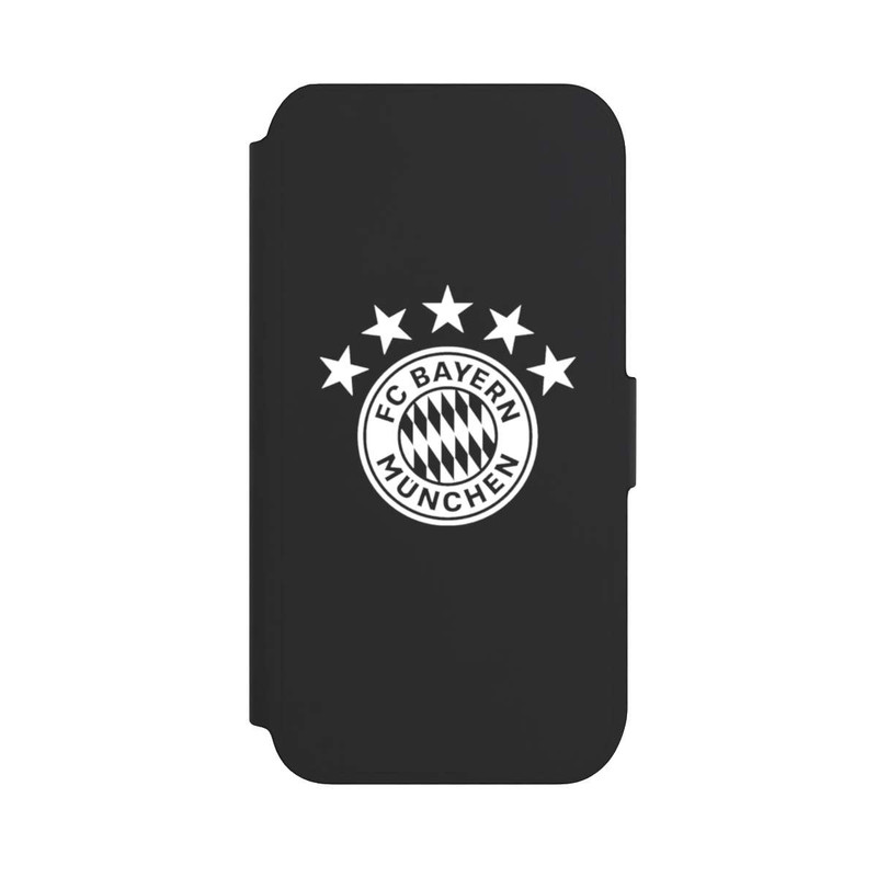 iPhone 8 NIVOflip FCB Logo einfarbig mit Sternen - ohne Hintergrund