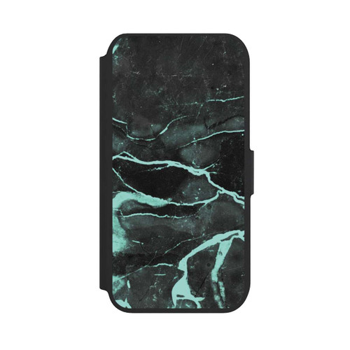 Apple iPhone 8 NIVOflip Grauer und blauer Marmor