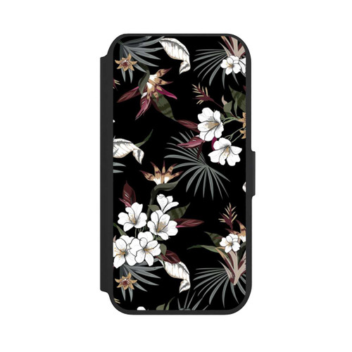 Apple iPhone 8 NIVOflip Flowers Black