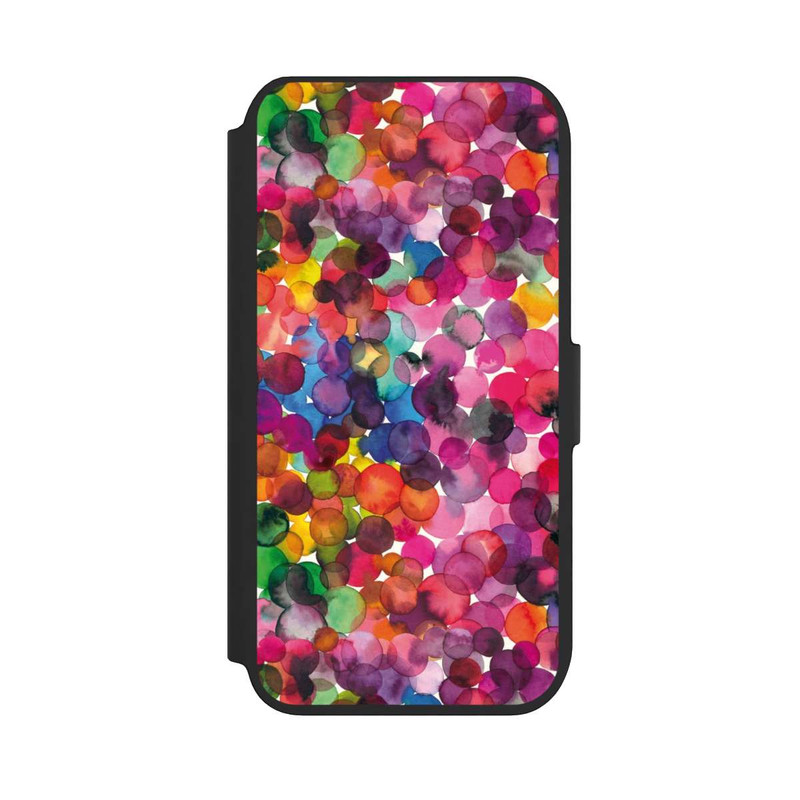 iPhone 8 NIVOflip Überlappende Aquarellpunkte