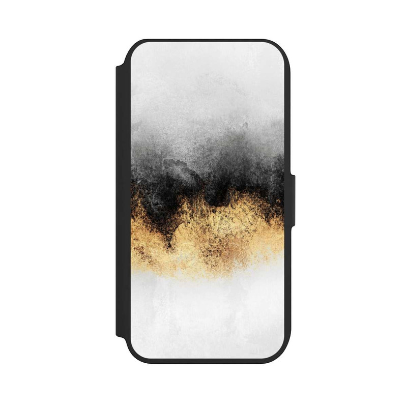 iPhone 8 NIVOflip Gris Ciel Poussière Or Imprimé