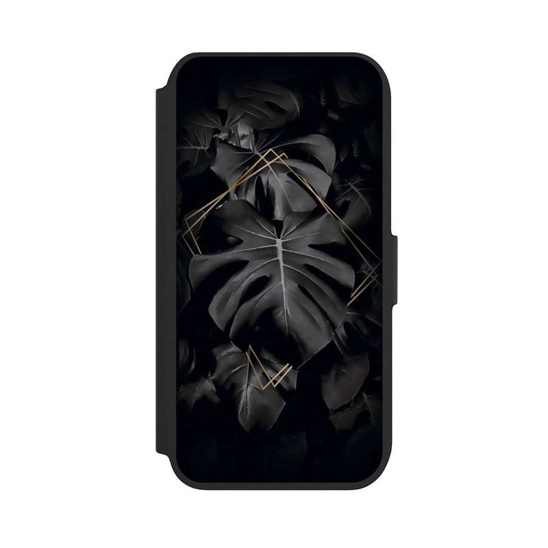 iPhone 8 NIVOflip Black Leaves
