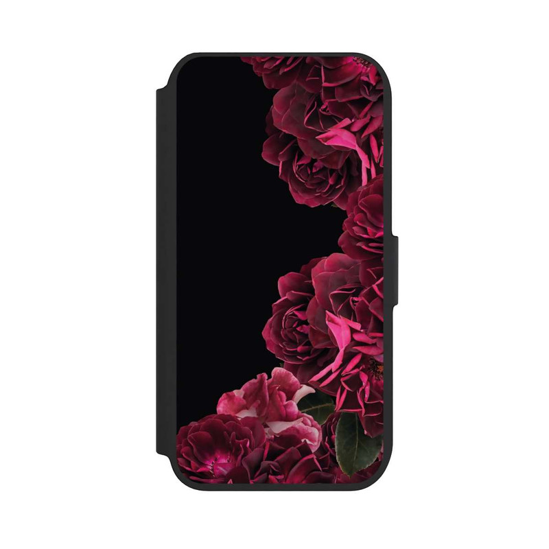 iPhone 8 NIVOflip Vintage Roses on Black