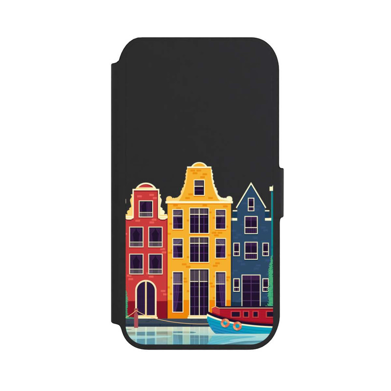 iPhone 8 NIVOflip Amsterdam Grachtenhäuser