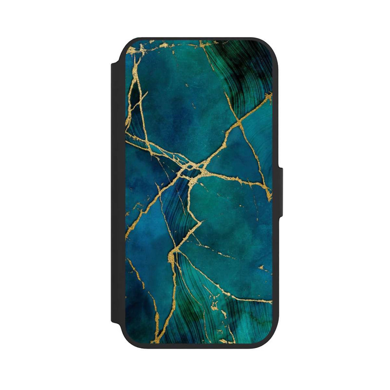 iPhone 8 NIVOflip Mineralischer Glamourlook Blaugold