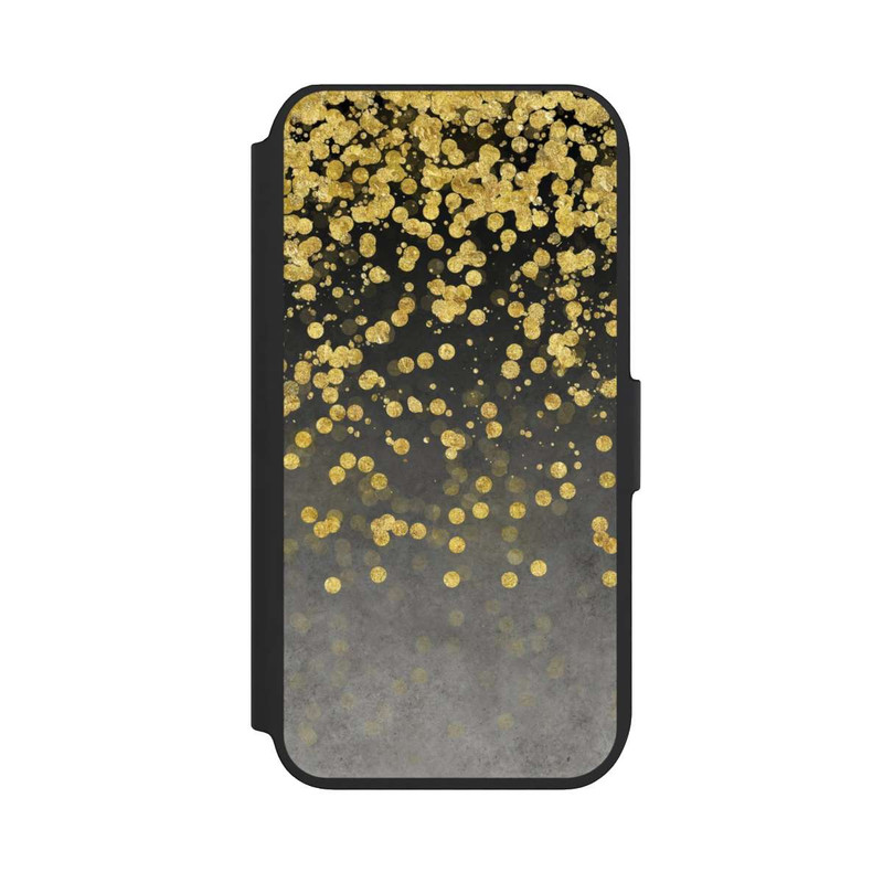 iPhone 8 NIVOflip glänzender Goldregen