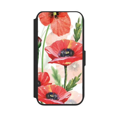 Apple iPhone 8 NIVOflip Coquelicots aquarelle