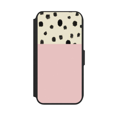 Apple iPhone 8 NIVOflip Punkte und Rosa
