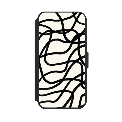 Apple iPhone 8 NIVOflip Schwarze Linien