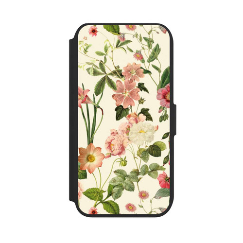 Apple iPhone 8 NIVOflip Fleurs sauvages sur jaune clair