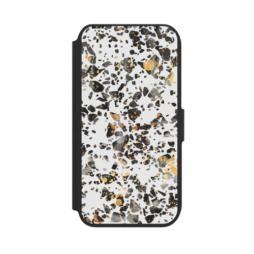 Apple iPhone 8 NIVOflip Gold Speckled Terrazzo