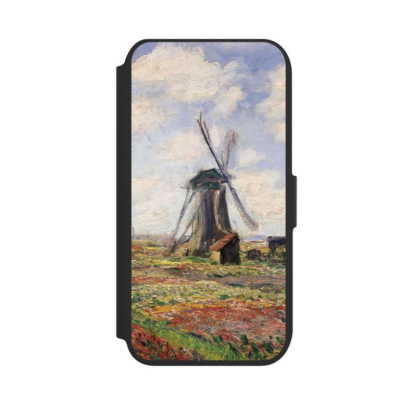 iPhone 8 NIVOflip Tulpenfelder mit der Rijnsburger Windmühle von Claude Monet