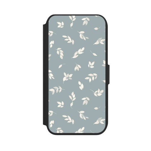 Apple iPhone 8 NIVOflip Herbstblätter grau
