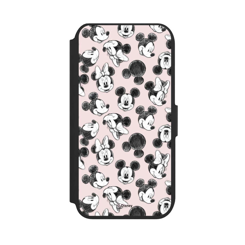 iPhone 8 NIVOflip Minnie & Mickey Viele Gesichter Pink
