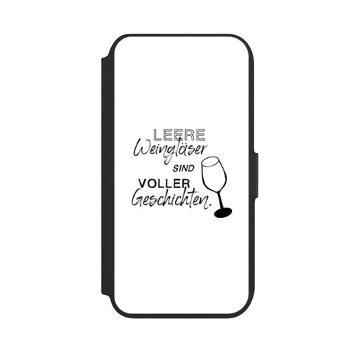 Apple iPhone 8 NIVOflip Leere Weingläser