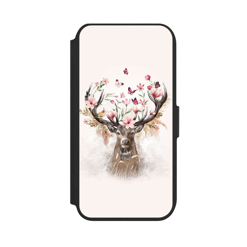 iPhone 8 NIVOflip Cerf & Fleurs