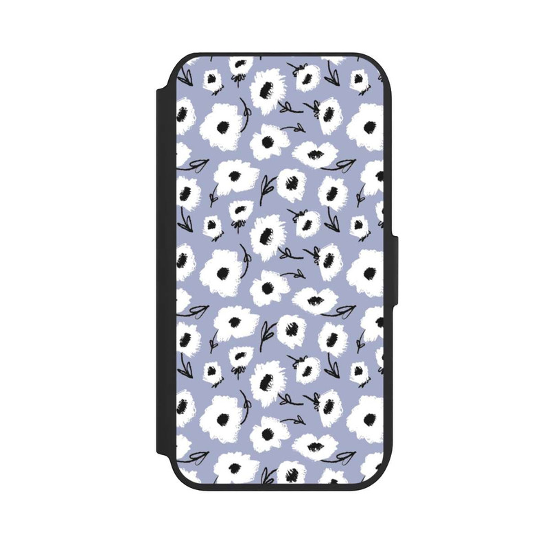 iPhone 8 NIVOflip Pattern Fleurs Lilas