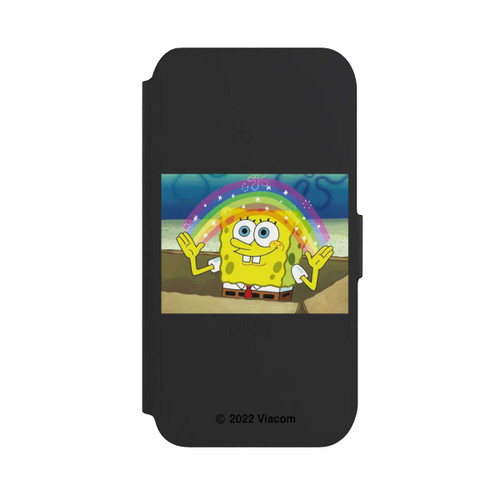 Apple iPhone 8 NIVOflip Spongebob - Regenbogen Meme transparent