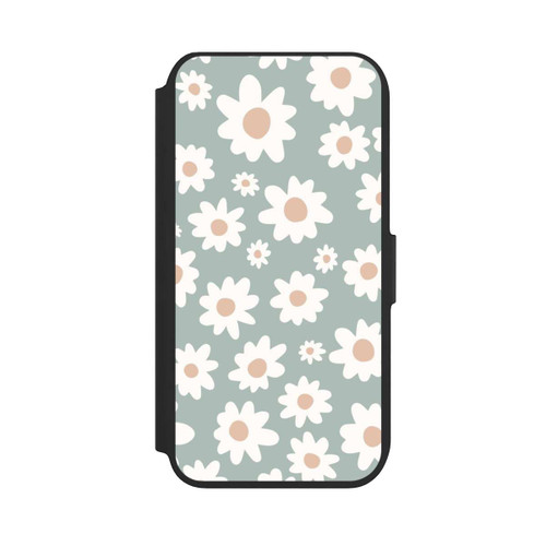 Apple iPhone 8 NIVOflip Gänseblümchen Muster grün
