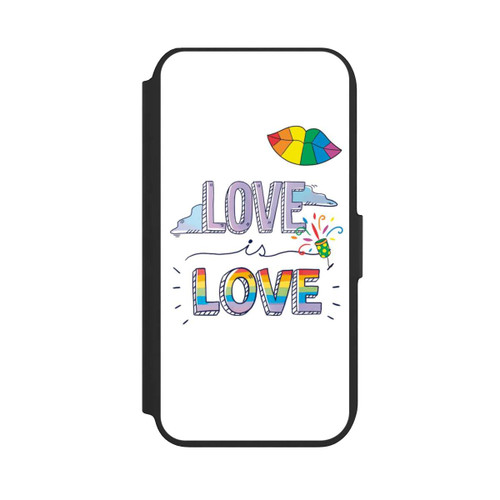 Apple iPhone 8 NIVOflip Love Is Love Rainbow