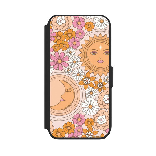 Apple iPhone 8 NIVOflip Mond-Sonne-Blumen