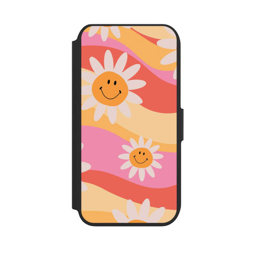 Apple iPhone 8 NIVOflip Retro Smiles Orange Colorful