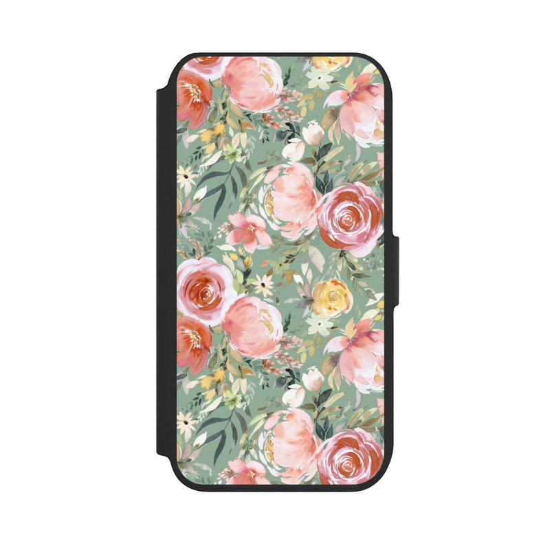 iPhone 8 NIVOflip Pastellfarbener Pfingstrosenstrauß