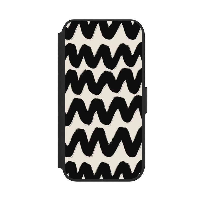 iPhone 8 NIVOflip Vagues Noires Pattern