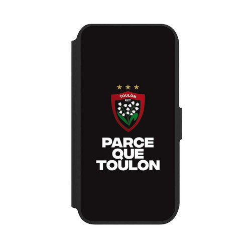 Apple iPhone 8 NIVOflip Parce Que Toulon Noir