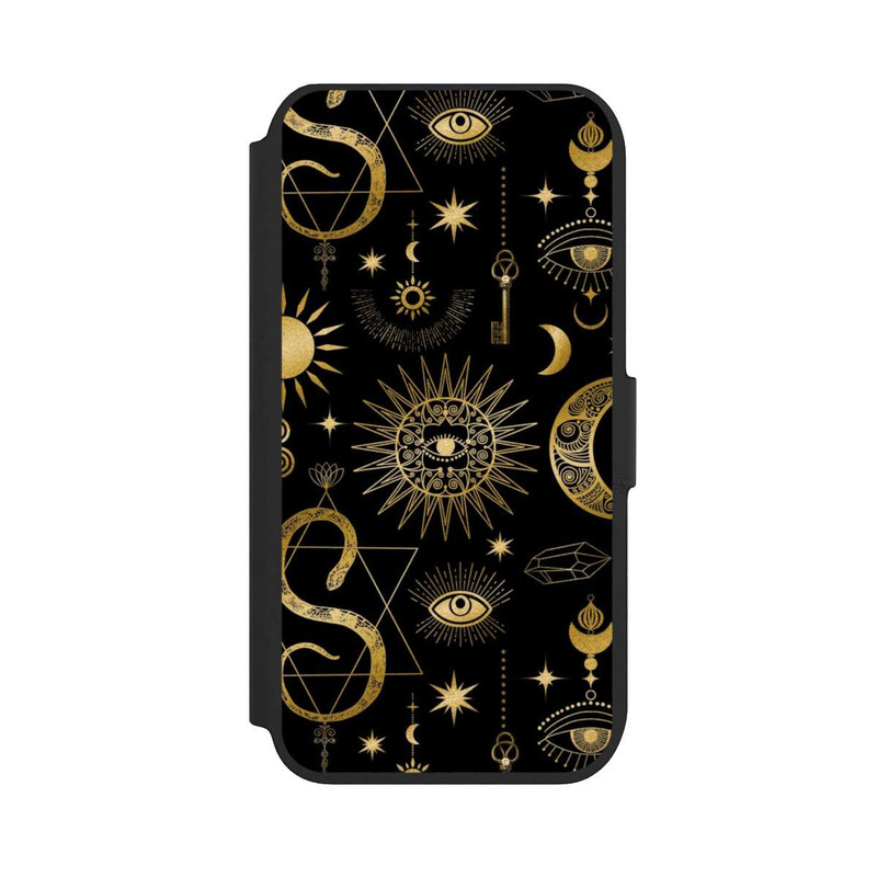iPhone 8 NIVOflip Soleil et Lune Célestes Steampunk