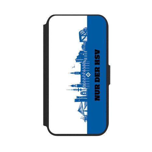 Apple iPhone 8 NIVOflip HSV Skyline Blau Weiß