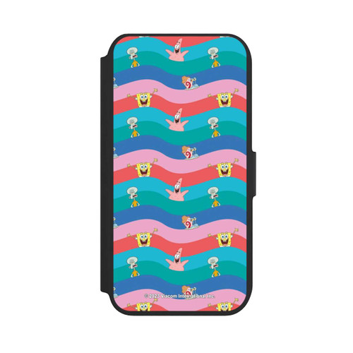 Apple iPhone 8 NIVOflip Spongebob Freunde Bunte Wellen