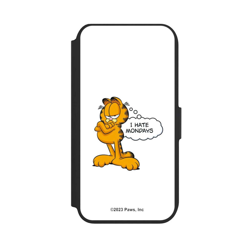 iPhone 8 NIVOflip Garfield I Hate Mondays Weiß