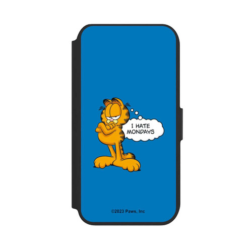 Apple iPhone 8 NIVOflip Garfield I Hate Mondays Blau