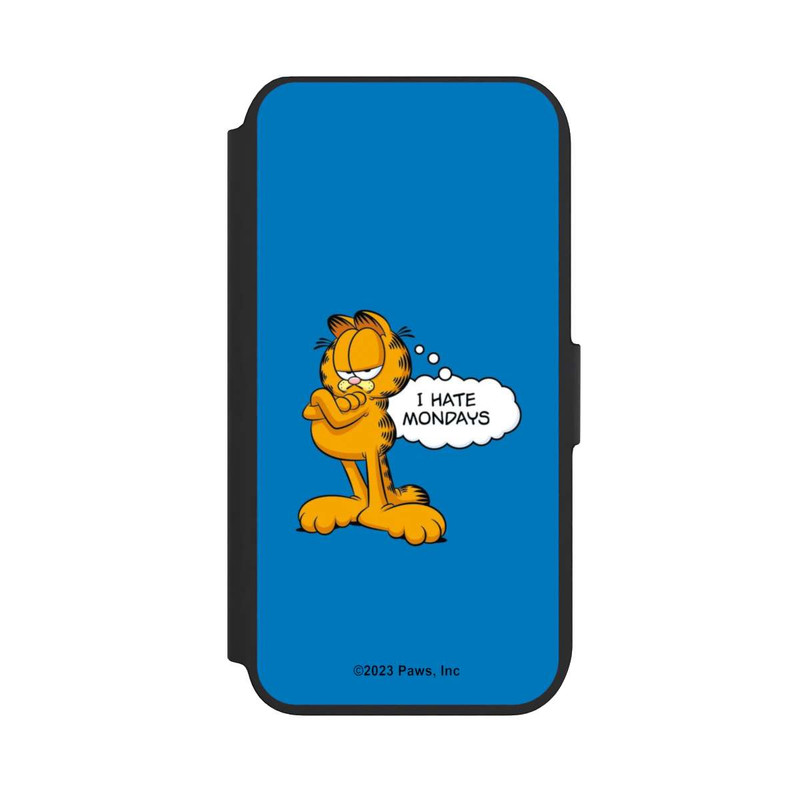 iPhone 8 NIVOflip Garfield I Hate Mondays Blau