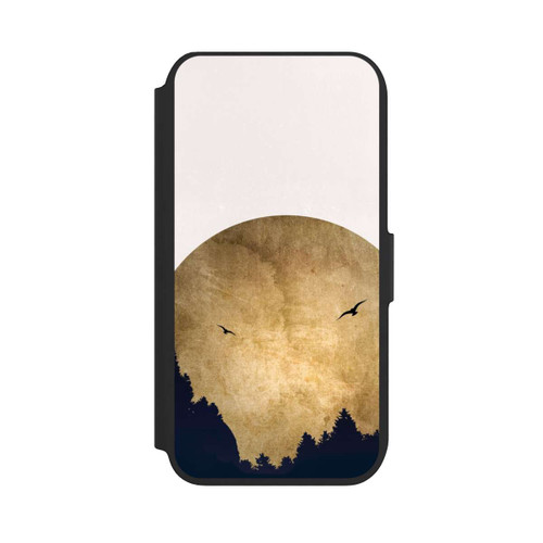 Apple iPhone 8 NIVOflip Zwei Vögel vor Mond