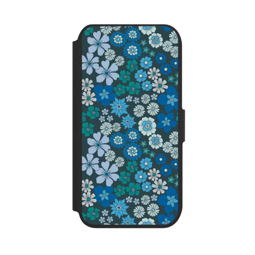 Apple iPhone 8 NIVOflip Blaue Blumen DeinDesign